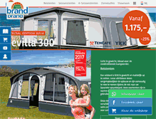 Tablet Screenshot of brand-camping.nl